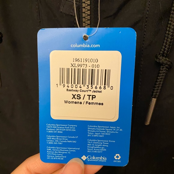 *SOLD* Columbia Womens Eastway Court Jacket BNWT XS - Picture 4 of 8